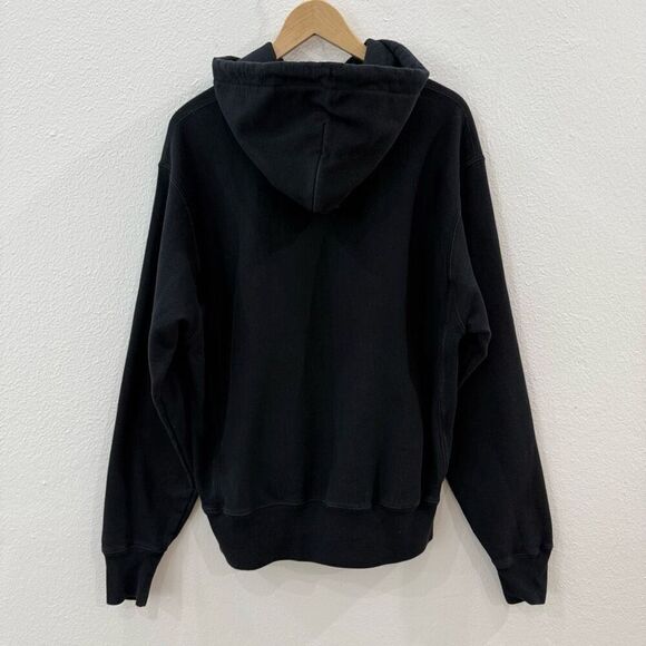 Vintage Champion Reverse Weave Men's Medium Black Holographic Logo Sweatshirt - Picture 5 of 8